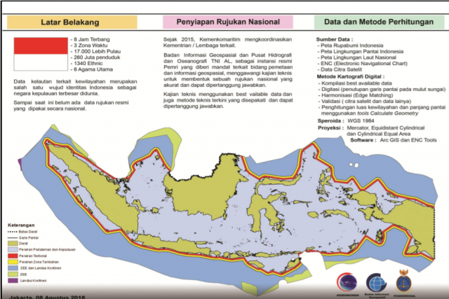 Menko Maritim Resmikan Data Rujukan Kelautan RI | Jurnal Maritim